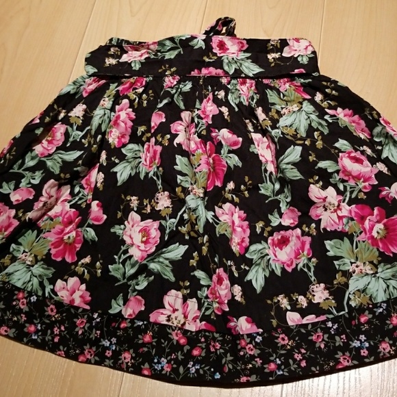 Black Flower skirt - Picture 6 of 7
